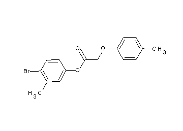 4-bromo-3-methylphenyl (4-methylphenoxy)acetate - Click Image to Close