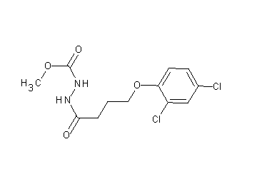 methyl 2-[4-(2,4-dichlorophenoxy)butanoyl]hydrazinecarboxylate