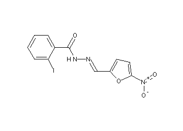 2-iodo-N'-[(5-nitro-2-furyl)methylene]benzohydrazide