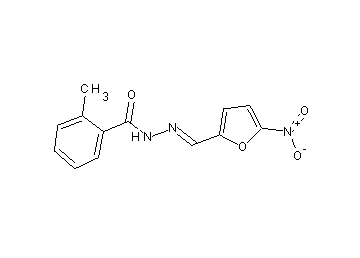 2-methyl-N'-[(5-nitro-2-furyl)methylene]benzohydrazide