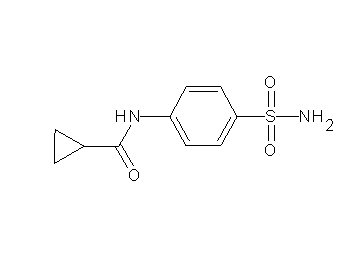 N-[4-(aminosulfonyl)phenyl]cyclopropanecarboxamide