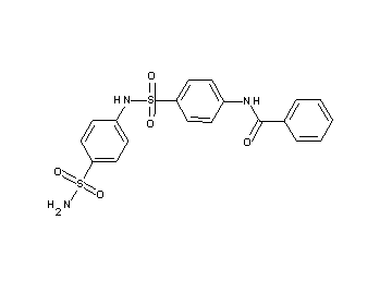 N-[4-({[4-(aminosulfonyl)phenyl]amino}sulfonyl)phenyl]benzamide