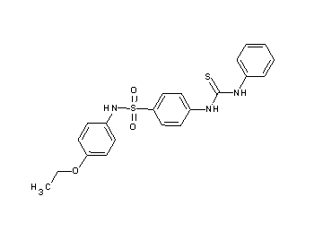 4-[(anilinocarbonothioyl)amino]-N-(4-ethoxyphenyl)benzenesulfonamide