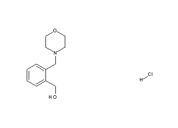 [2-(4-morpholinylmethyl)phenyl]methanol hydrochloride