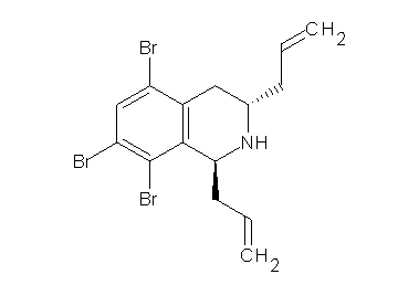 1,3-diallyl-5,7,8-tribromo-1,2,3,4-tetrahydroisoquinoline