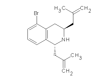5-bromo-1,3-bis(2-methyl-2-propen-1-yl)-1,2,3,4-tetrahydroisoquinoline