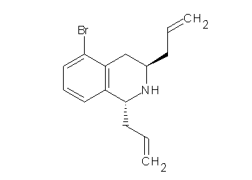 1,3-diallyl-5-bromo-1,2,3,4-tetrahydroisoquinoline