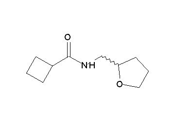N-(tetrahydro-2-furanylmethyl)cyclobutanecarboxamide