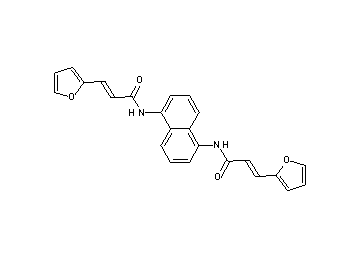 N,N'-1,5-naphthalenediylbis[3-(2-furyl)acrylamide]