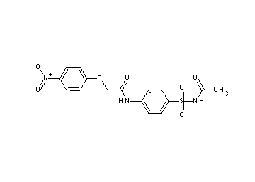 N-{4-[(acetylamino)sulfonyl]phenyl}-2-(4-nitrophenoxy)acetamide - Click Image to Close
