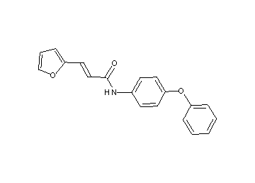 3-(2-furyl)-N-(4-phenoxyphenyl)acrylamide