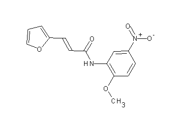 3-(2-furyl)-N-(2-methoxy-5-nitrophenyl)acrylamide