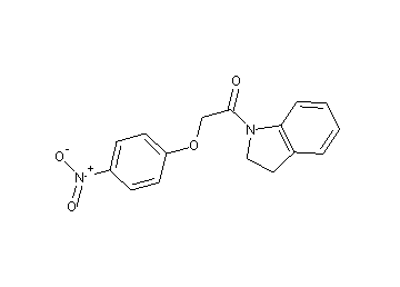 1-[(4-nitrophenoxy)acetyl]indoline