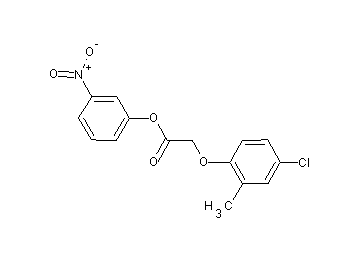 3-nitrophenyl (4-chloro-2-methylphenoxy)acetate