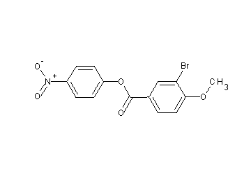 4-nitrophenyl 3-bromo-4-methoxybenzoate