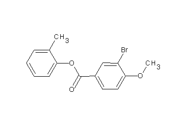 2-methylphenyl 3-bromo-4-methoxybenzoate