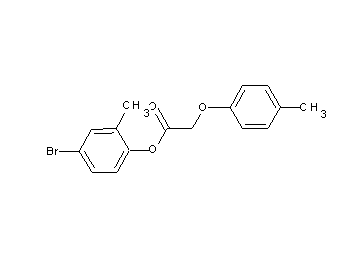 4-bromo-2-methylphenyl (4-methylphenoxy)acetate