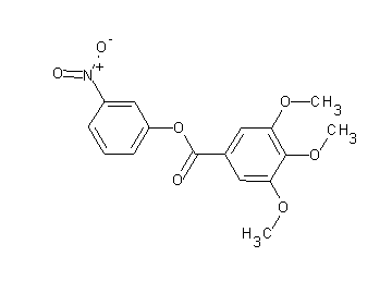 3-nitrophenyl 3,4,5-trimethoxybenzoate
