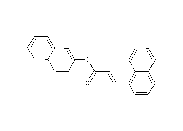 2-naphthyl 3-(1-naphthyl)acrylate
