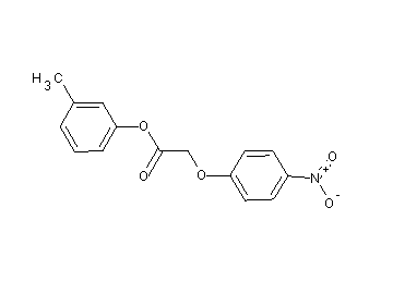 3-methylphenyl (4-nitrophenoxy)acetate