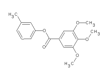 3-methylphenyl 3,4,5-trimethoxybenzoate