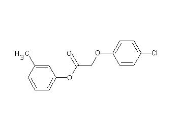 3-methylphenyl (4-chlorophenoxy)acetate