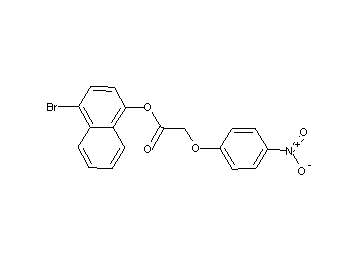 4-bromo-1-naphthyl (4-nitrophenoxy)acetate