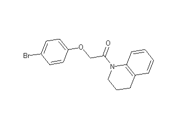 1-[(4-bromophenoxy)acetyl]-1,2,3,4-tetrahydroquinoline