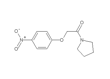 1-[(4-nitrophenoxy)acetyl]pyrrolidine