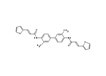 N,N'-(3,3'-dimethyl-4,4'-biphenyldiyl)bis[3-(2-furyl)acrylamide]