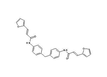 N,N'-[methylenebis(4,1-phenylene)]bis[3-(2-furyl)acrylamide]