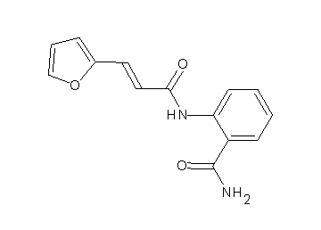 2-{[3-(2-furyl)acryloyl]amino}benzamide - Click Image to Close