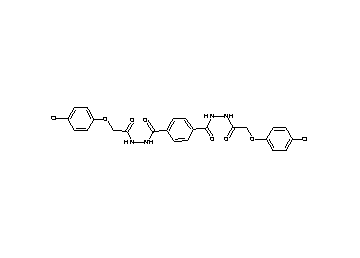 N'1,N'4-bis[(4-chlorophenoxy)acetyl]terephthalohydrazide