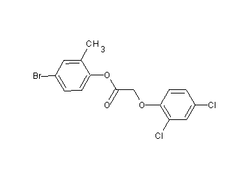4-bromo-2-methylphenyl (2,4-dichlorophenoxy)acetate