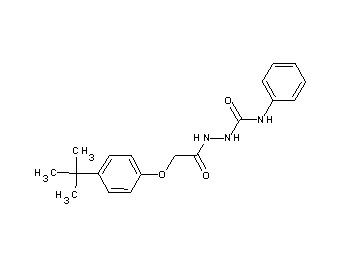 2-[(4-tert-butylphenoxy)acetyl]-N-phenylhydrazinecarboxamide - Click Image to Close