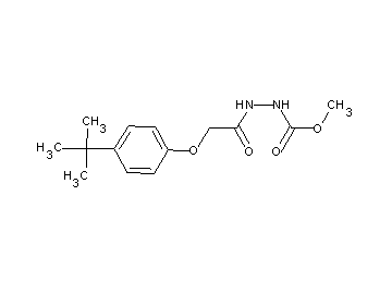 methyl 2-[(4-tert-butylphenoxy)acetyl]hydrazinecarboxylate
