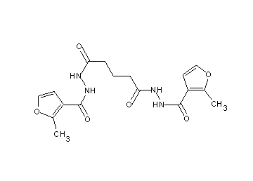 N'1,N'5-bis(2-methyl-3-furoyl)pentanedihydrazide