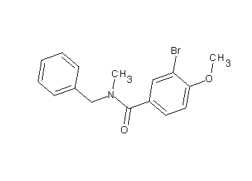N-benzyl-3-bromo-4-methoxy-N-methylbenzamide - Click Image to Close