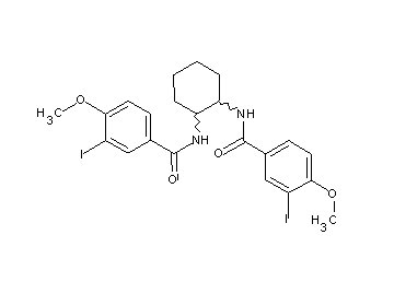 N,N'-1,2-cyclohexanediylbis(3-iodo-4-methoxybenzamide)