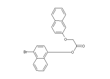 4-bromo-1-naphthyl (2-naphthyloxy)acetate