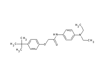 2-(4-tert-butylphenoxy)-N-[4-(diethylamino)phenyl]acetamide