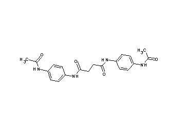 N,N'-bis[4-(acetylamino)phenyl]succinamide