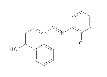 4-[(2-chlorophenyl)diazenyl]-1-naphthol