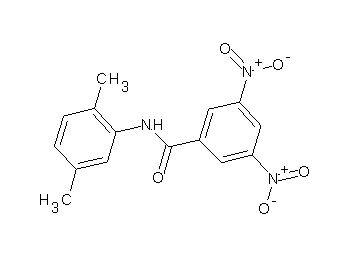 N-(2,5-dimethylphenyl)-3,5-dinitrobenzamide - Click Image to Close
