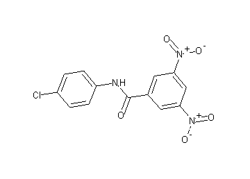 N-(4-chlorophenyl)-3,5-dinitrobenzamide
