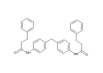 N,N'-[methylenebis(4,1-phenylene)]bis(3-phenylpropanamide)