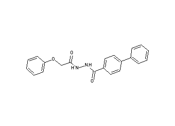 N'-(2-phenoxyacetyl)-4-biphenylcarbohydrazide