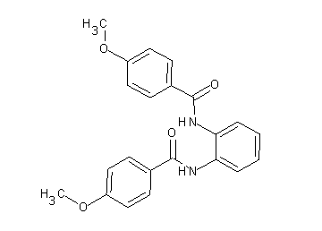 N,N'-1,2-phenylenebis(4-methoxybenzamide)