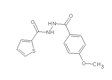 N'-(4-methoxybenzoyl)-2-thiophenecarbohydrazide