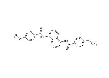 N,N'-1,5-naphthalenediylbis(4-methoxybenzamide)